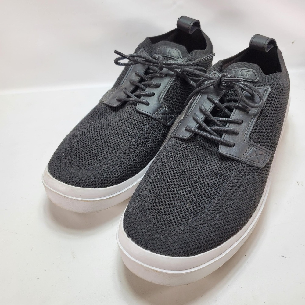 BYLT Lido Knit Sneakers Mens 11 Black Casual Athletic Lightweight Low Top